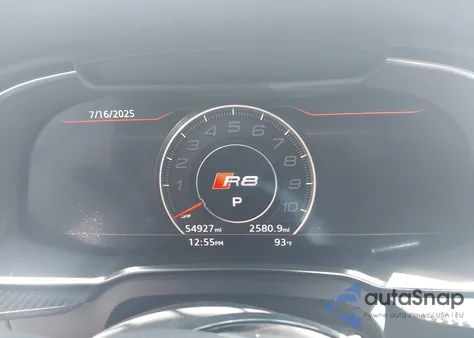 2017 Audi R8 5.2 V10 из США, поврежденный, VIN WUAEAAFX4H7902881